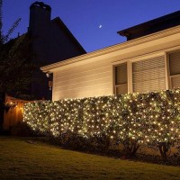 Lighting Ever Plug In Fairy Lights With Switch 66 Ft 200 Led String Lights Warm White Copper Wire Lights Waterproof Indoor Outd