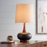 360 Lighting Andi Mid Century Modern Table Lamp 24.5