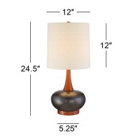 360 Lighting Andi Mid Century Modern Table Lamp 24.5