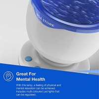 Calming Autism Sensory Led Light Projector Toy Relax Blue Night Music Projection