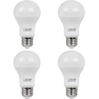 Feit Electric A19 E26 (Medium) Led Bulb Soft White 60 Watt Equivalence 4 Pk