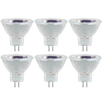 Sunlite 40755-Su 20Mr11/Fl/12Vhalogen Mr11 30 Narrow Flood Light Bulb, 20 Watts, 12 Volts, 2-Pin (Gu4) Base, Dimmable, 100 Cri, 2,000 Hour Life Span, 6 Pack 3200K - Warm White