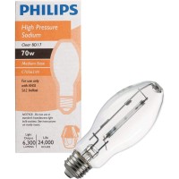 Philips Lighting Co 460816 Bd17 Medium Highpressure Sodium High Intensity Light Bulb