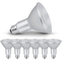 Xtricity Par 30 Led Bulbs Dimmable Long Neck Bulb, 11W Led Flood Light Bulbs 75 Watt Equivalent, 800 Lumens, 5000K Soft White, 120V, Indoor/Outdoor, Energy Star Certified, Ul Listed (6 Pack)