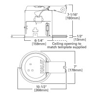 Halo E26 6 In Aluminum Recessed Lighting Housing For Remodel Ceiling Insulation Contact Airtite E7Ricat