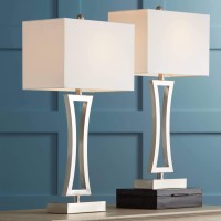 360 Lighting Roxie Modern Table Lamps 31