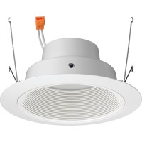 Juno G4 Db 06Lm 30K 90Cri 120 Frpc Wwh J6Rl 6 Inch Baffle Retrofit Trim In White 3000K 90 Cri 114W 600 Lumens