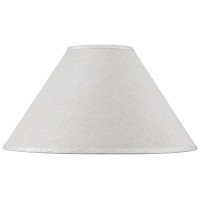 11 Height Burlap Shade In Light Heather