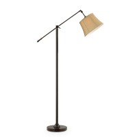 Ok Lighting Ok-9148F 65 H Taylor Antique Bronze Swing Arm Floor Lamp