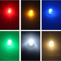 Gutreise 10Pcs E10 Screw Dc24V Warm White Spot Led Bulb Light Lamps +10Pcs E10 Base (Dc24V, Warm White)