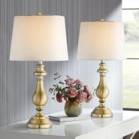 Regency Hill Fairlee Traditional Candlestick Style Table Lamps 26