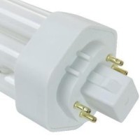 (6 Pack) Plt-42W 865, 4 Pin Gx24Q-4, 42 Watt Triple Tube, Compact Fluorescent Light Bulb