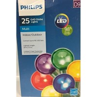 Led Globe Philips Lights Multi-Color 25Ct