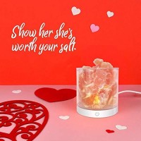 Levoit Cora Himalayan, Pink Rock Large Crystal Natural Himilian Sea Salt (Etl Certified) Dimmer Night Light,Gift Lamp, Dimmable Touch Switch