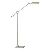 7W 450 Lumen 3000K LED Adjust able Metal Floor Lamp With Metal Shade