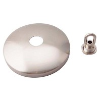 Portfolio 5-In L X 5-In Dia Brushed Nickel Light Cap And Finial Kit