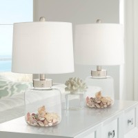 360 Lighting Country Coastal Small Accent Table Lamps 20.5