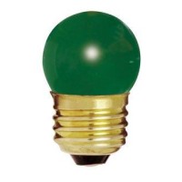 Bulbrite 702407 75S11G Green 75 Watt S11 Light Bulb 130 Volt Long Life Medium Base