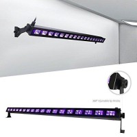 Black Light, Oppsk 54W 18Leds Black Lights Bar, Uv Led Bar Light Up 25X25Ft Glow In The Dark Party, Black Lights For Bedroom Poster Birthday Wedding Halloween Christmas Party Stage Lighting