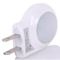 Portable Plugin 07W Travel Led Night Light 2 Pack Of White