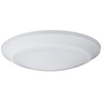 Westinghouse Lighting 6322900 Large Led Indoor/Outdoor Dimmable Surface Mount Wet Location, White Finish With Frosted Lens, No Size