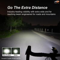 Cygolite Metro Pro- 950 Lumen Bike Light- 5 Night & 3 Daytime Modes- Compact & Durable- Ip67 Waterproof- Secured Hard Mount- Usb Rechargeable Headlight- For Road, Mountain, Commuter Bicycles