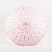 Quasimoon Paperlanternstore.Com Bulk Case 32 Inch Pink Paper Parasol Umbrellas (10 Pack)