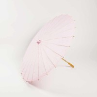 Quasimoon Paperlanternstore.Com Bulk Case 32 Inch Pink Paper Parasol Umbrellas (10 Pack)