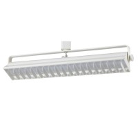 Ac 40W, 4000K, 2640 Lumen, Dimmable Integrated Led Wall Wash Track Fixture, Ht633Mwh