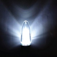 Ezls 5 Cool White C9 Smooth Led Bulb Transparent Lens - Retro Christmas Lights