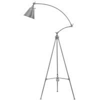 60W Merton Metal Adjust able Tripod Floor Lamp With Metal Shade