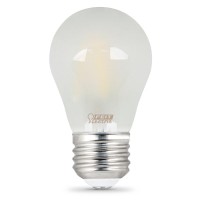 Feit Electric - Decorative Frost Glass Filament Led Dimmable 40W Equivalent Soft White (2700K) Classic A15 Light Bulb, Pack Of 2 (Bpa1540/F/827/Led/2)