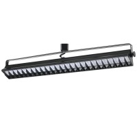 Ac 60W, 4000K, 3960 Lumen, Dimmable Integrated Led Wall Wash Track Fixture, Ht633Lbk