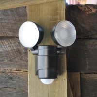 Battery Powered Dual Head Led Spotlight