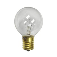 Sival G40 Replacement Globe Light Bulb, E17 Base (Intermediate), Clear, 7 Watts, Pack Of 25