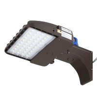 Leonlite 105W Led Shoebox Area Pole Light Parking Lot Outdoor Street Lamp 300W-350W Mhhps Equivalent 13500Lm 5000K Daylight Photocell Included Ul-Listed Wet Location Applicable