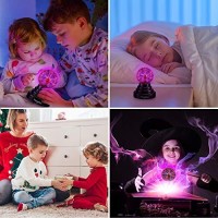 Plasma Ball, 3 Inch Plasma Lamp, Touch Sensitive Plasma Globe - Theefun Usb Or Battery Powered Nebula Thunder Lightning, Novelty Toy For Kids, Parties, Prop, Bedroom, Home, Decoration, Christmas Gifts