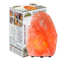 Himalayan Glow 17001 Natural Hand Crafted Naked Pink, Night Light,Crystal Salt Lamp With (Etl Certified) Dimmer Switch | 3-5 Lbs