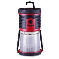 Blazin Brightest Led Rechargeable Lantern | Hurricane, Camping, Storm | Power Bank Light | 400 Hour Runtime (400 Lumen, Red)