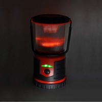 Blazin Brightest Led Rechargeable Lantern | Hurricane, Camping, Storm | Power Bank Light | 400 Hour Runtime (400 Lumen, Red)