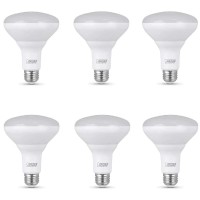 Feit Electric Led Br30 Light Bulbs, 65W Equivalent, Dimmable, 10 Year Life, 650 Lumens, 2700K Soft White, E26 Base Recessed Can Light Bulbs, Flood Light Bulbs, Damp Rated, 6 Pack, Br30/Dm/10Kled/6