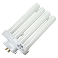 Eiko Fml27/65 Quadtube Compact Fluorescent Light Bulb (1-Pack), 27 Watts, Gx10Q-4 Base, T-4 Bulb, 5.7