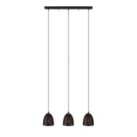 Eglo Lighting 202079A Safi One Hanging Light Pendant, Matte Black Finish