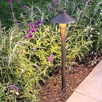 Marslg Brs1 Etl-Listed Solid Brass Low Voltage Landscape Accent Path And Area Light With 6.5