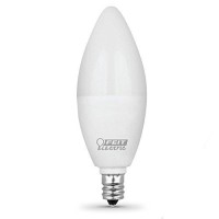 Feit Electric Ctf40/10Kled/3 Non-Dimmable Led Bulb, 40 W, 120 Vac, 300 Lumens, 3000 K, Cri >80, 4 In L, 3.9