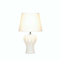 Zings Thingz 57073511 Curved Table Lamp White