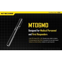 Nitecore Mt06Md Penlight Flashlight 180 Lumen For Doctors Nurses And Emts W 2X Aaa Batteries Lumen Tactical Battery Organiz