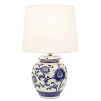 Dacor Therapy Tl14119 Blue And White Ceramic Table Lamp