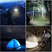 1000 Lumen Bike Light Usb Rechargeable Stepless Dimming Taillight Included Firm Mount Cycle Torch Easy Install Fits All Bikes Mountain Hybrid Road Mtb