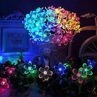 Awart Easter Fairy Lights Flower String Lights 100Led 8 Flash Modes Cherry Blossom Light Waterproof Indoor Decoration For Camping, Garden Fence, Tree, Birthday, Wedding Party, Bedroom